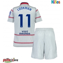 Camiseta Atletico Madrid Ademola Lookman #11 Tercera Equipación para niños 2026-27 manga corta (+ pantalones cortos)